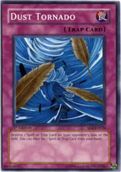 Yugioh! HP Dust Tornado - SD4-EN026 - Common - 1st Edition Heavily Played, Engli - Image 1
