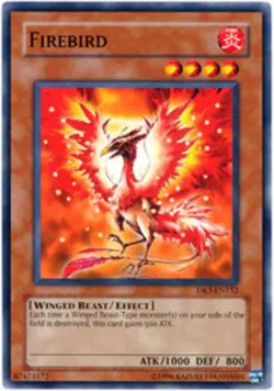 Yugioh! HP Firebird - DR3-EN152 - Common - Unlimited Edition Heavily Played, Eng - Image 1