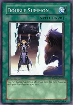 Yugioh! HP Double Summon - TAEV-EN056 - Rare - Unlimited Edition Heavily Played, - Image 1