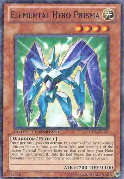 Yugioh! HP Elemental Hero Prisma - DT03-EN007 - Common - Duel Terminal Heavily P - Image 1
