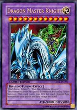 Yugioh! HP Dragon Master Knight - UE02-EN001 - Ultra Rare - Limited Edition Heav - Image 1