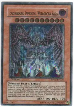 Yugioh! HP Earthbound Immortal Wiraqocha Rasca - SOVR-EN026 - Ultimate Rare - 1s - Image 1