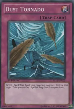 Yugioh! HP Dust Tornado - YS11-EN033 - Common - 1st Edition Heavily Played, Engl - Image 1