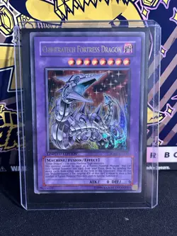 (YBL) Yugioh Chimeratech Fortress Dragon JUMP-EN031 Ultra Rare Limited Ed LP - Image 1