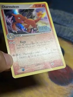 Charmeleon 29/100 Ex Crystal Guardians Reverse Holo Foil Stamped Pokemon Card HP - Image 5