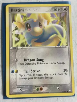 Dratini 53/109 Common Team Rocket Returns Non Holo Pokemon Card - Image 1