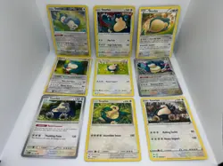 Pokemon Collection Snorlax Pokemon Card Lot! Vintage - Image 1