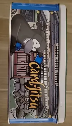 Club Penguin Card-Jitsu Trading Card Game Fire Tin Set (RANDOM Cover DESIGN) - Image 2