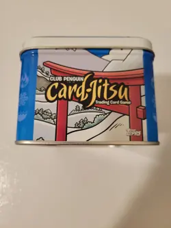 Collectible Disney Club Penguin Card-Jitsu Collector's Tin With Pop-Out Design - Image 3