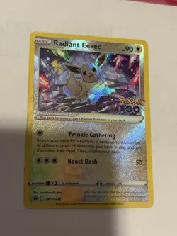Radiant Eevee SWSH230 SWSH: Sword & Shield Promo Cards Holo - Image 1