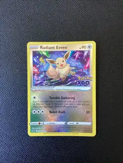Radiant Eevee SWSH230 SWSH: Sword & Shield Promo Cards Holo - Image 1