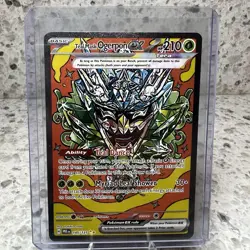 Pokemon TCG Teal Mask Ogerpon EX Prismatic Evolutions Card 145/131 Sir - Image 1