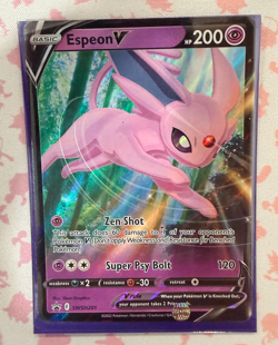 Espeon V - Promo Holo SWSH: Sword & Shield Promo Cards SWSH201 NM - Image 1