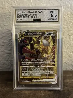 2022 Pokemon Giratina VSTAR Lost Abyss Secret Mint+ 9.5 Card - Image 1