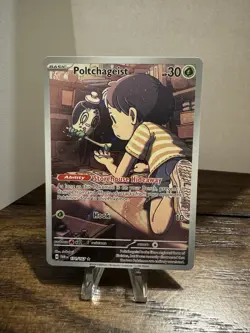 Poltchageist Holo Illustration Rare Card 171/167 Pokemon Twilight Masquerade - Image 1