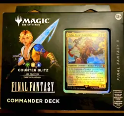 Magic The Gathering Final Fantasy Commander Deck Lot Of 3 Factory Sealed Decks - Image 1