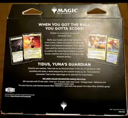 Magic The Gathering Final Fantasy Commander Deck Lot Of 3 Factory Sealed Decks - Image 2