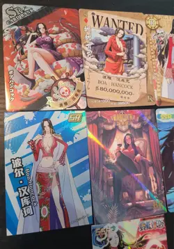 Boa Hancock One Piece CCG Anime Manga Card Lot Waifu Lot of 7 Cards - Image 2