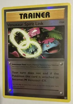 Pokemon TCG VENUSAUR SPIRIT LINK Trainer Card #89/108 Rev Holo XY Uncommon Rare - Image 2