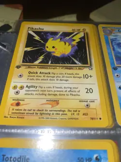 Including 30+ Neo Genisis First Edition Pokemon Bundle Entire Binder 500+ Cards! - Image 4