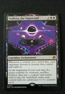 MTG - Sothera, The Supervoid - Edge Of Eternities - NM Mythic #115 Non Foil - Image 1
