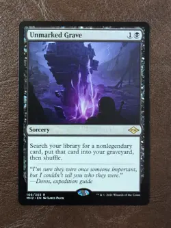 Unmarked Grave Modern Horizons 2 Regular - Image 1
