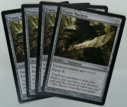 Mtg - Trusty Machete x4 - Image 1
