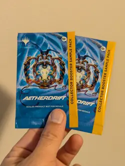 MTG DFT Collector Booster Sample Pack lot 10x sealed bundle Aetherdrift Drc - Image 2