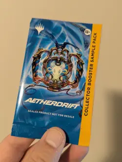 MTG DFT Collector Booster Sample Pack lot 10x sealed bundle Aetherdrift Drc - Image 3
