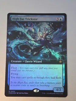 High Fae Trickster (Extended Art) Foundations Foil - Image 1