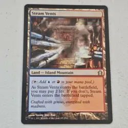 Steam Vents ~ Return to Ravnica [ Magic MTG ] - Image 1