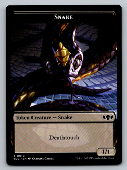 Snake T 0010 / MYR T 0030 Tarkir: Dragonstorm Regular - Image 1