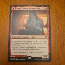 Birgi, God of Storytelling Kaldheim Regular NM - Image 1