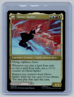 Gwen Stacy (FOIL) M Marvel's Spider-Man 78 NM MTG SPM Magic TCG MYTHIC - Image 2