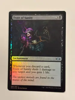 Feast of Sanity Modern Horizons FOIL 2 Magic the Gathering MTG - Image 1