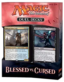 Magic the Gathering (MTG) - Blessed vs Cursed Factory Sealed Duel Deck - Image 1