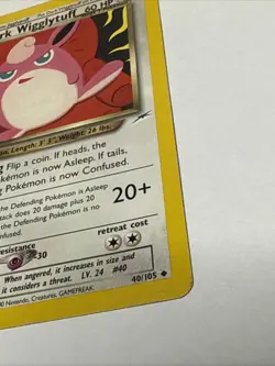 Dark Wigglytuff Neo Destiny Pokemon TCG 40/105 Uncommon MP - Image 4