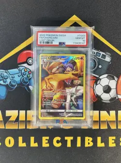 2022 POKEMON SWORD & SHIELD LOST ORIGIN #TG03 CHARIZARD PSA 10 Trainer Gallery - Image 1