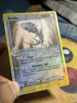 Steelix 23/100 Pokemon TCG 2003 EX Sandstorm Reverse Holo Foil Rare HP DMG - Image 4