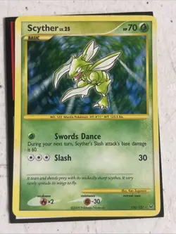 Scyther - 130/127 - Platinum - Holo Secret Rare - Pokemon - Image 1