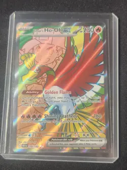 Pokemon TCG - Ethan's Ho-Oh Full Art EX 209/182 Sv10: Destined Rivals Holo - Image 1