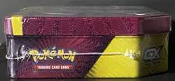 Pokemon 2019 Sun & Moon Mewtwo & Mew GX Tag Team Tin Factory Sealed (2nd Print) - Image 5