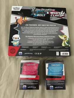 Pokemon TCG Black Bolt & White Flare Bundle - Booster Bundle & Poster Collection - Image 2