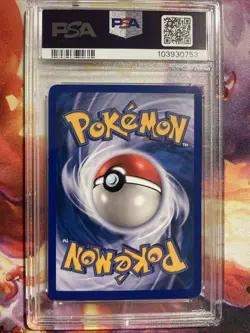 2002 POKEMON EXPEDITION #51 MACHAMP REVERSE FOIL - PSA 8 - Image 2