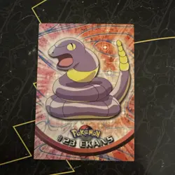 💥 Ekans Pokemon - TV Animation Edition - Topps 1999 Black Logo # 23 - Image 1