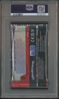 2025 Pokemon EN Prismatic Evolutions Booster Pack Eevee Sylveon PSA 9 MINT - Image 2