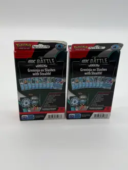 Lot of (2) Pokemon TCG Ex Greninja ex Battle Deck Box - Image 2