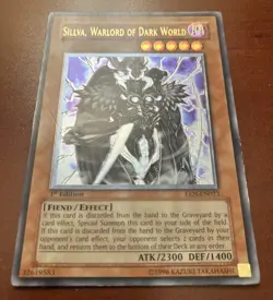 Sillva, Warlord Of Dark World EEN-EN023 Ultimate Rare 1st Ed 2005 Yu-Gi-Oh LP - Image 1
