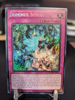 Yu-Gi-Oh! TCG Dominus Spiral 1st Edition Secret Rares Near Mint MP25 - Image 1