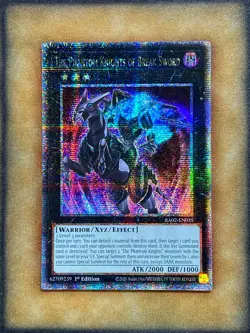 Yugioh The Phantom Knights of Break Sword RA02-EN035 Quarter Century 1st Ed NM - Image 1